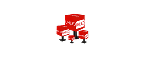 5 sides--CUBE LED DISPLAY