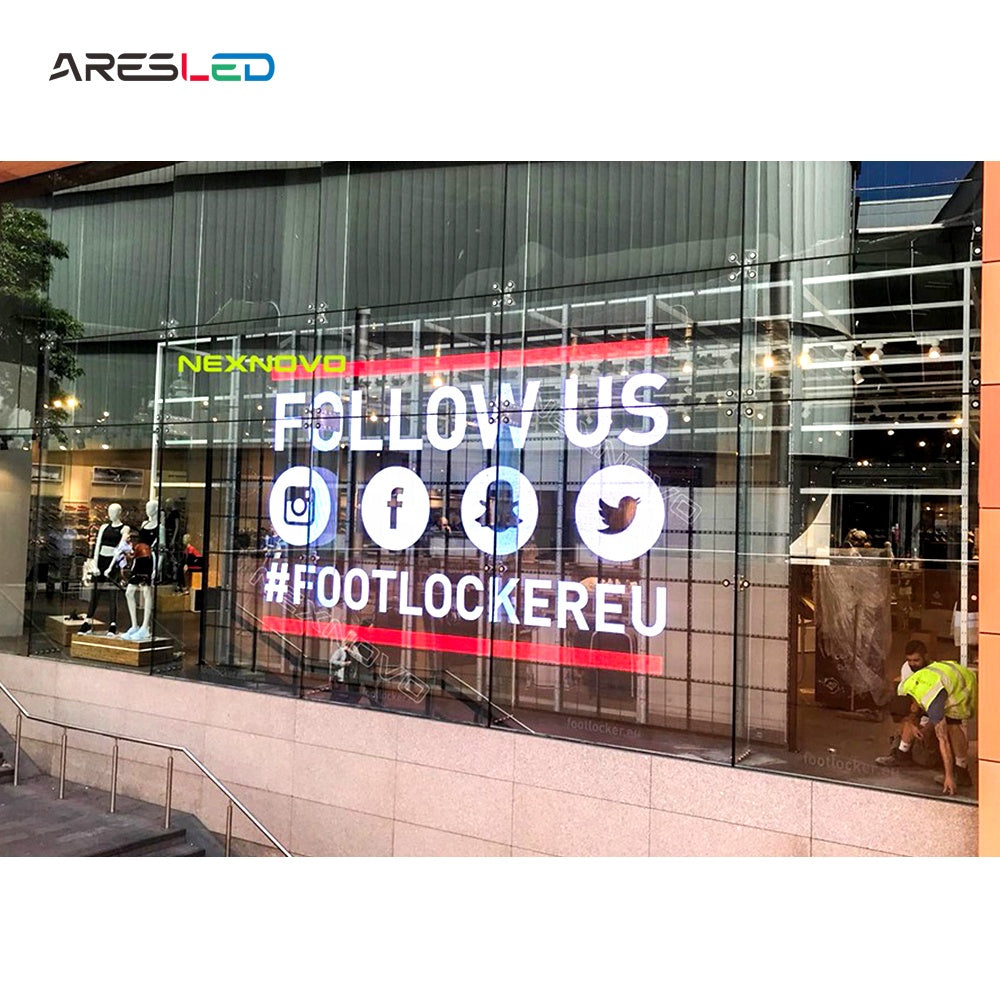 OUTDOOR TRANSPARENT LED DISPLAY